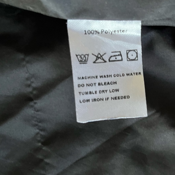 Brandy Melville Black Bomber Jacket O/S Snaps - Picture 3 of 5